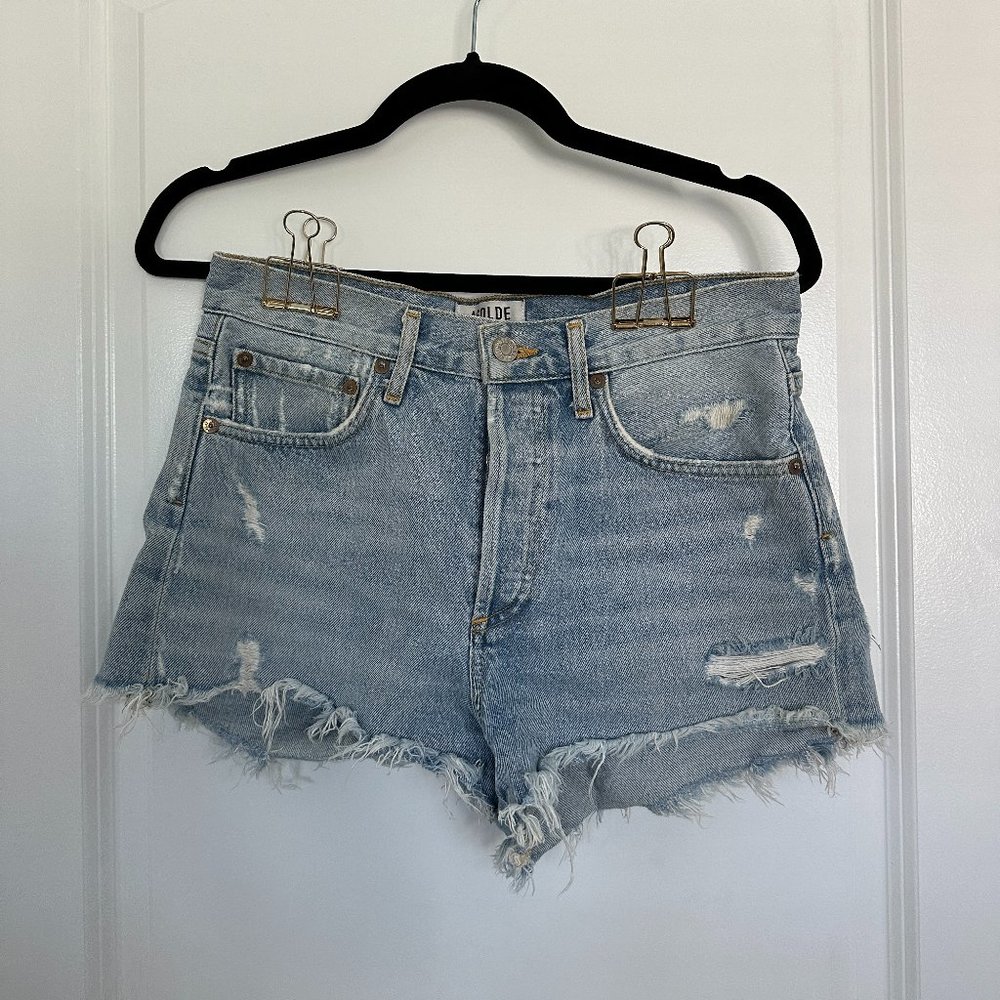 Agolde Denim Shorts Size 25